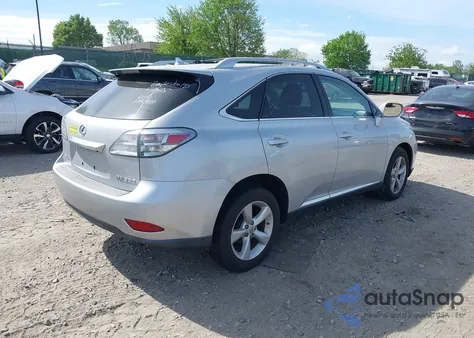 2010 Lexus Rx 350 from USA, damaged, VIN 2T2BK1BA2AC053297